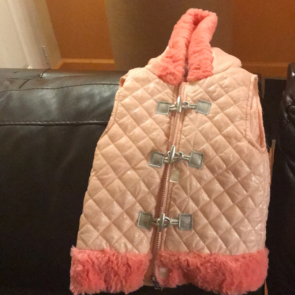 Pink vest
